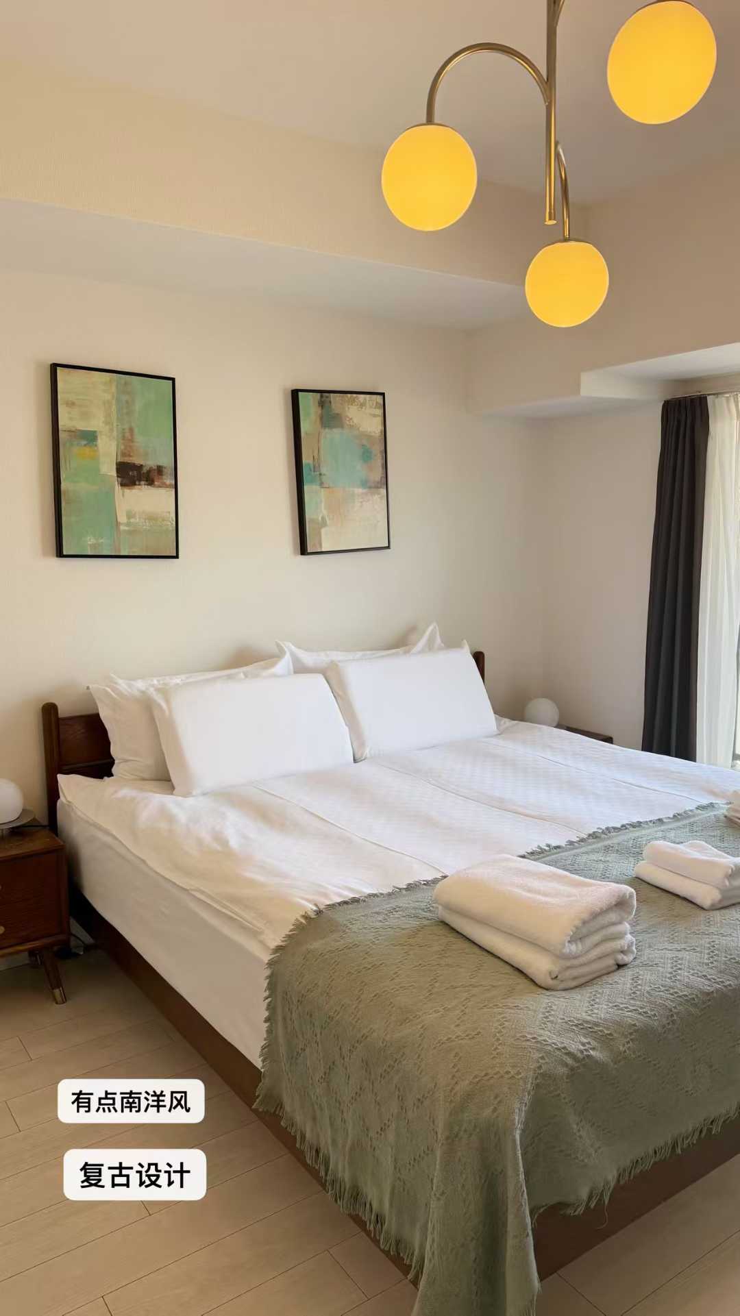 大国町高端民宿 1.8米超大双人床房型