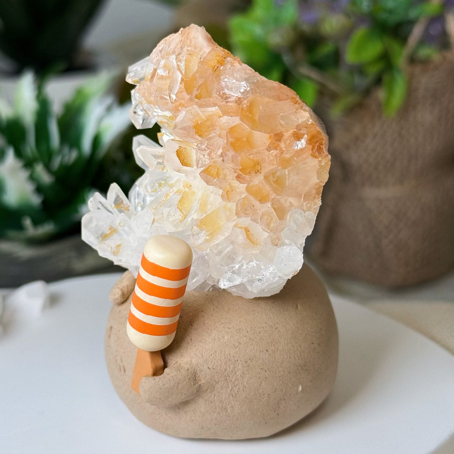 UniTama | Citrine Cluster Mame-chan