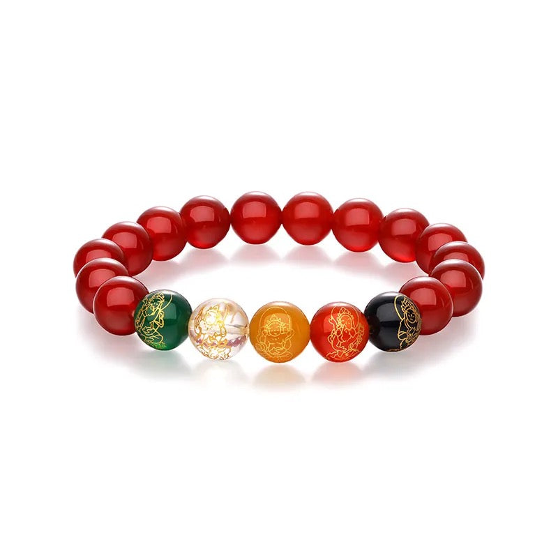 天然石ビーズブレスレット